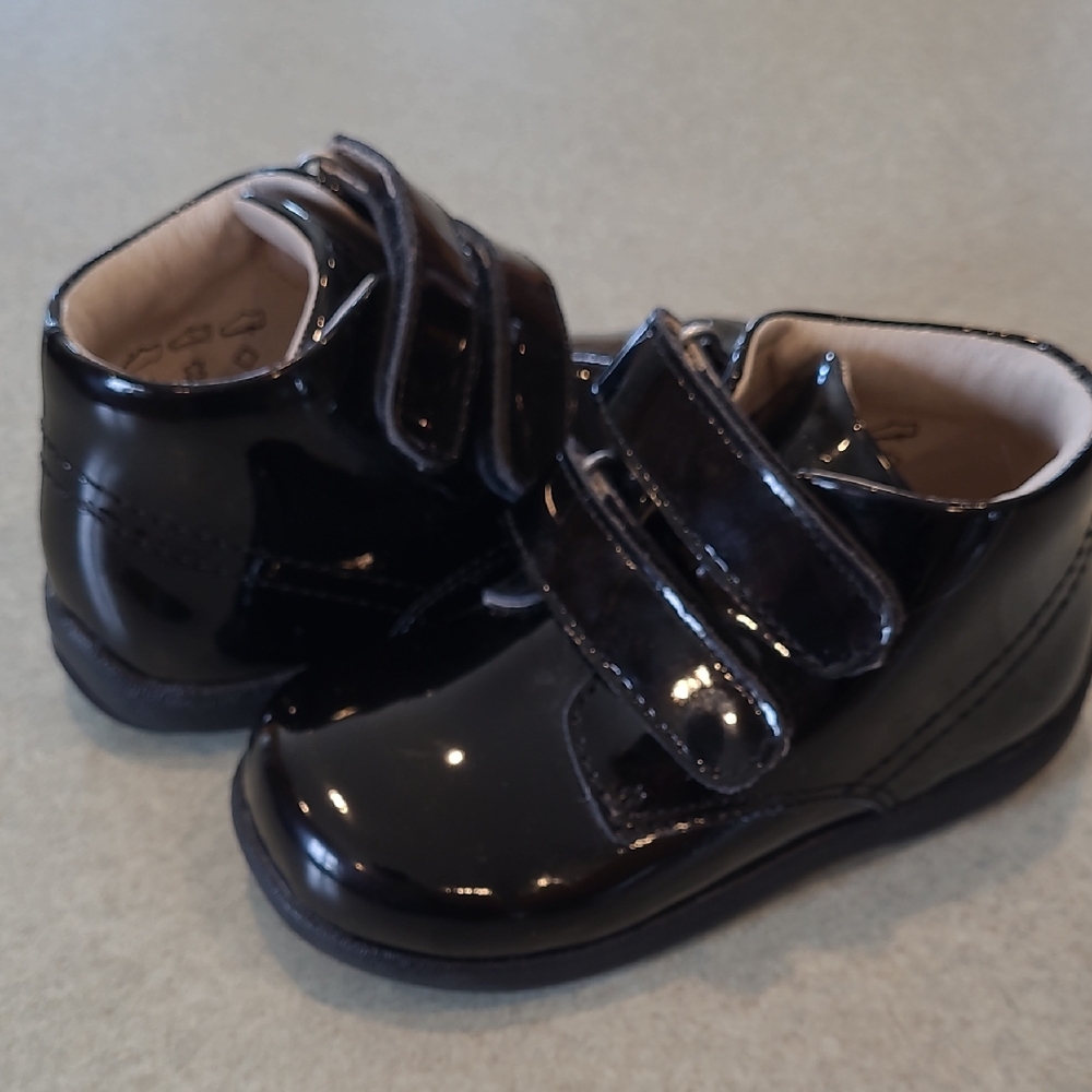 Umi Sam Patent Leather Black 6.5 Toddler Shoes